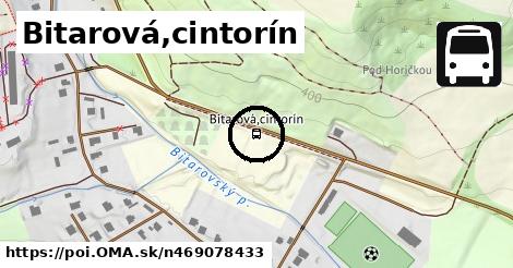 Bitarová,cintorín