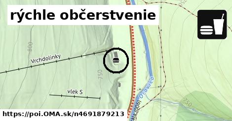 rýchle občerstvenie