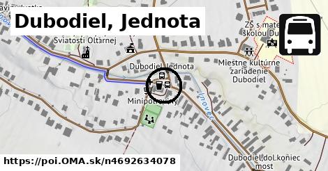 Dubodiel, Jednota