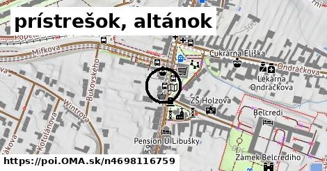 prístrešok, altánok