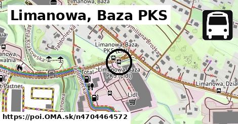 Limanowa, Baza PKS