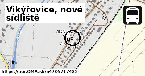 Vikýřovice, nové sídliště