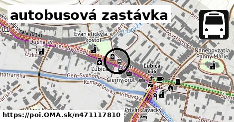 autobusová zastávka