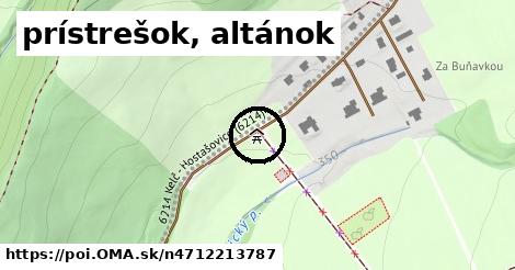 prístrešok, altánok