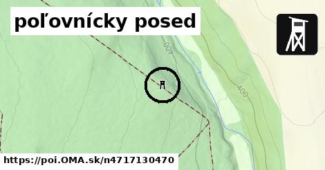 poľovnícky posed