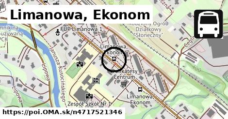 Limanowa, Ekonom