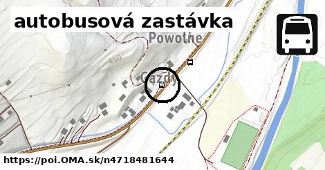 autobusová zastávka