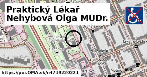 Praktický Lékař Nehybová Olga MUDr.