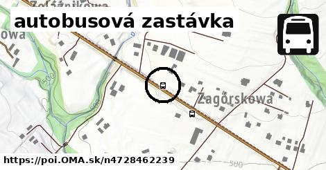 autobusová zastávka