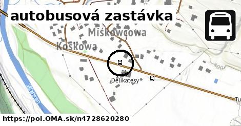 autobusová zastávka