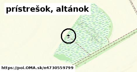 prístrešok, altánok