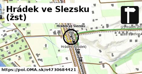 Hrádek ve Slezsku (žst)