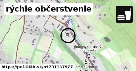 rýchle občerstvenie