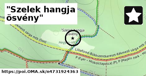 "Szelek hangja ösvény"