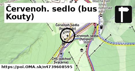 Červenoh. sedlo (bus Kouty)