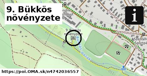 9. Bükkös növényzete