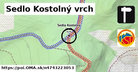 Sedlo Kostolný vrch