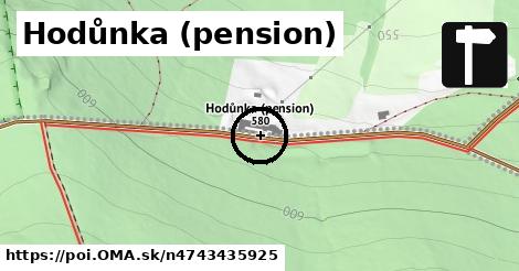 Hodůnka (pension)