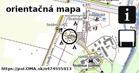 orientačná mapa