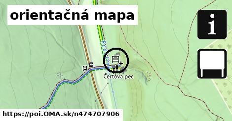 orientačná mapa