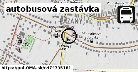 autobusová zastávka