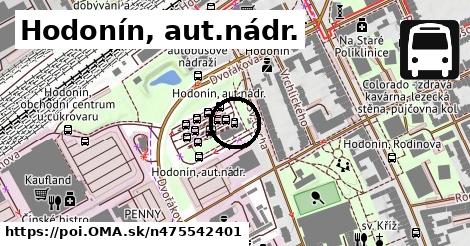 Hodonín, aut.nádr.