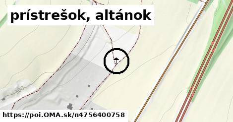 prístrešok, altánok