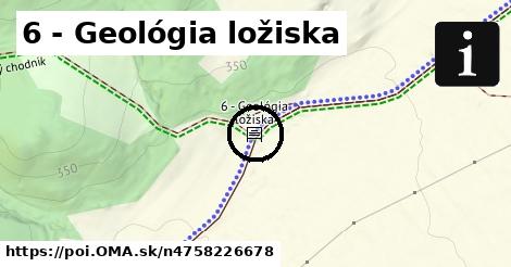 6 - Geológia ložiska