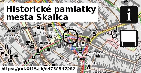 Historické pamiatky mesta Skalica