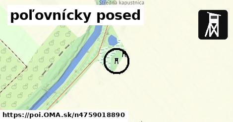 poľovnícky posed