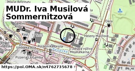 MUDr. Iva Musilová Sommernitzová