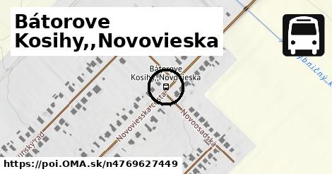 Bátorove Kosihy,,Novovieska