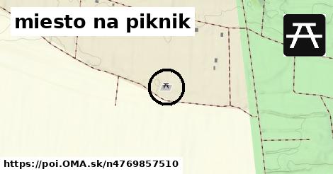 miesto na piknik