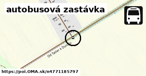 autobusová zastávka