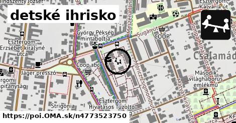 detské ihrisko