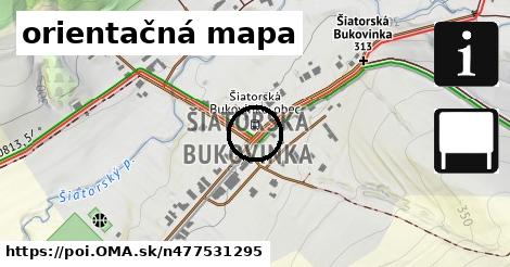 orientačná mapa