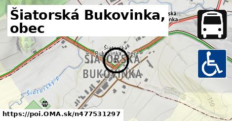 Šiatorská Bukovinka, obec