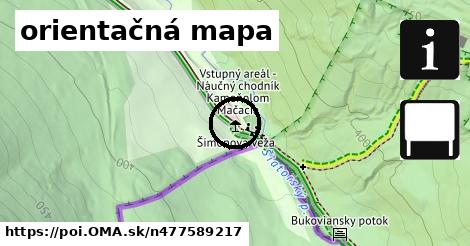 orientačná mapa