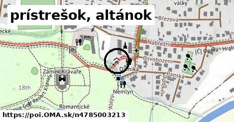 prístrešok, altánok