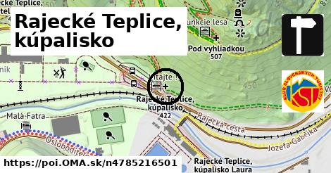 Rajecké Teplice, kúpalisko