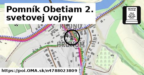 Pomník Obetiam 2. svetovej vojny