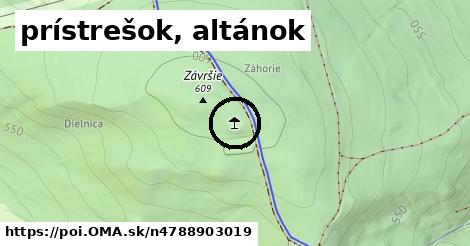 prístrešok, altánok