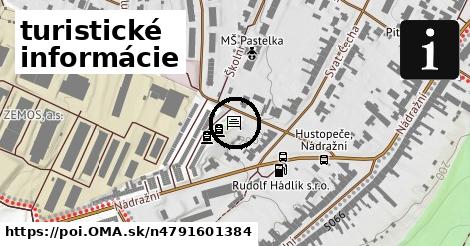 turistické informácie