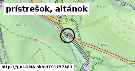 prístrešok, altánok