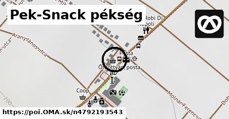 Pek-Snack pékség