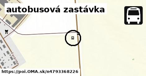 autobusová zastávka