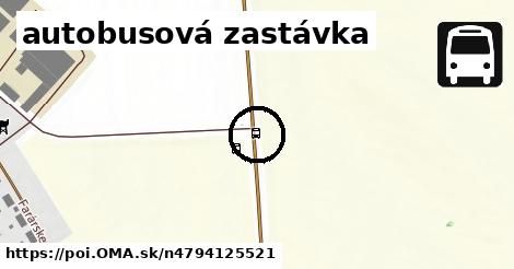 autobusová zastávka