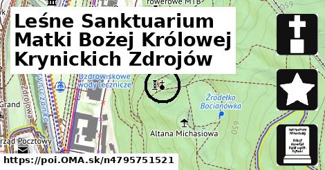 Leśne Sanktuarium Matki Bożej Królowej Krynickich Zdrojów