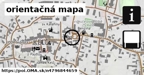 orientačná mapa