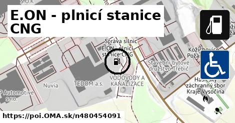 E.ON - plnicí stanice CNG